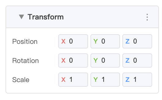 Transform组件